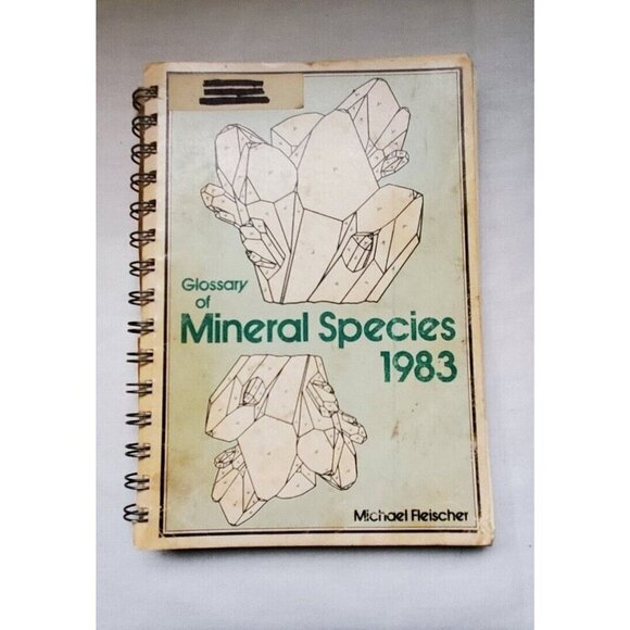 Glossary of Mineral Species 1983, Micheal Fleischer. Second Edition - Picture 1 of 4